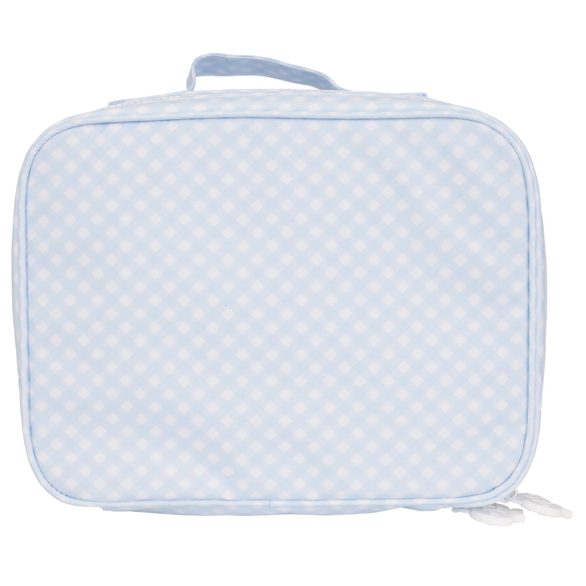 Blue Gingham Lunch Box