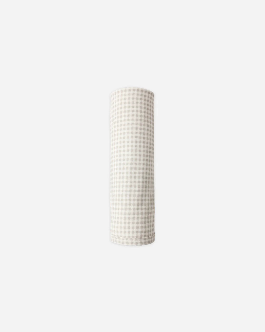 Oat Gingham Swaddle