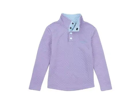 Girls Social Pullover Purple