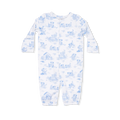 Puppy Toile Blue Convertible Gown
