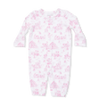 Puppy Toile Pink Convertible Gown