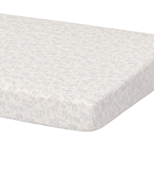 BAMBOO CRIB SHEET CLOUD FLORAL