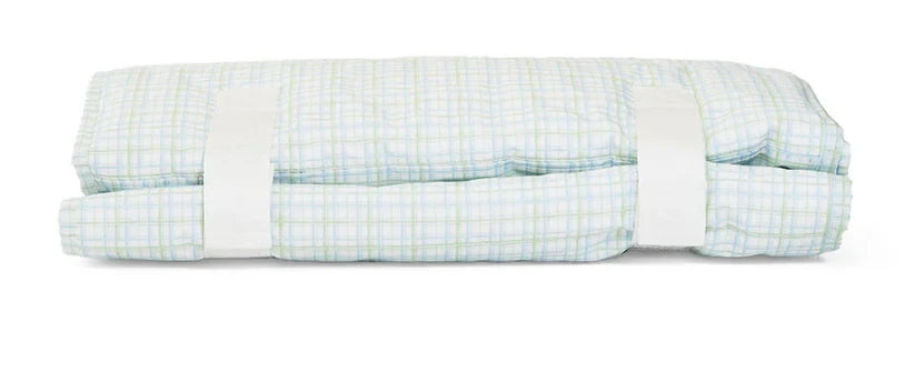 Green Plaid Nap Mat