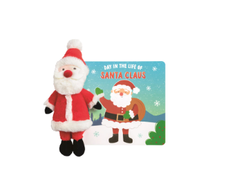 Santa Book With Plush
