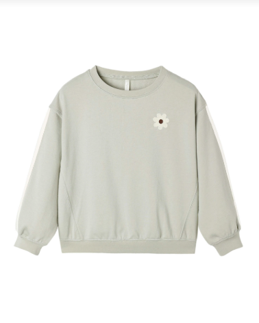 OVERSIZED SWEATSHIRT SAGE