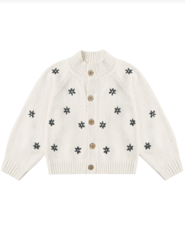 TULIP CARDIGAN MIDNIGHT DAISY