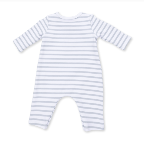 Mama Mallard - Long Sleeve Snap Shoulder Romper