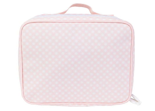 Pink Gingham Lunch Box