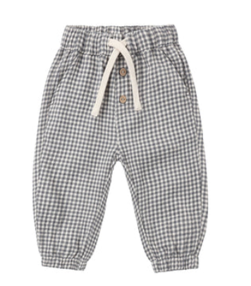 Midnight Gingham Rory Shirt + Pants