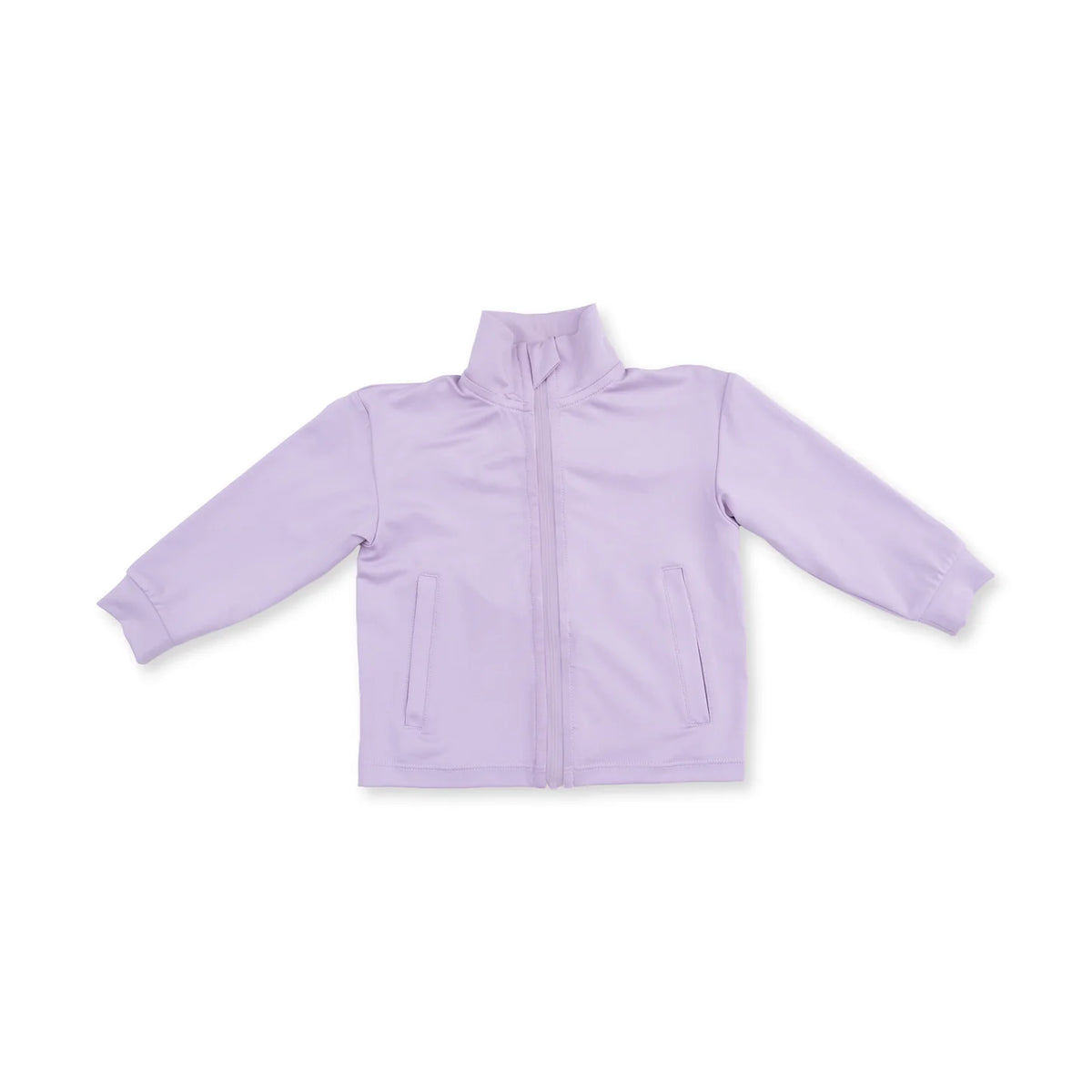 Lilac Mock Neck Jacket