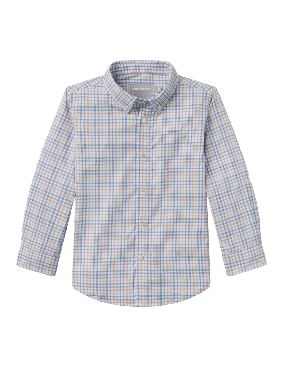 Boys Oxford Samford Check L/S