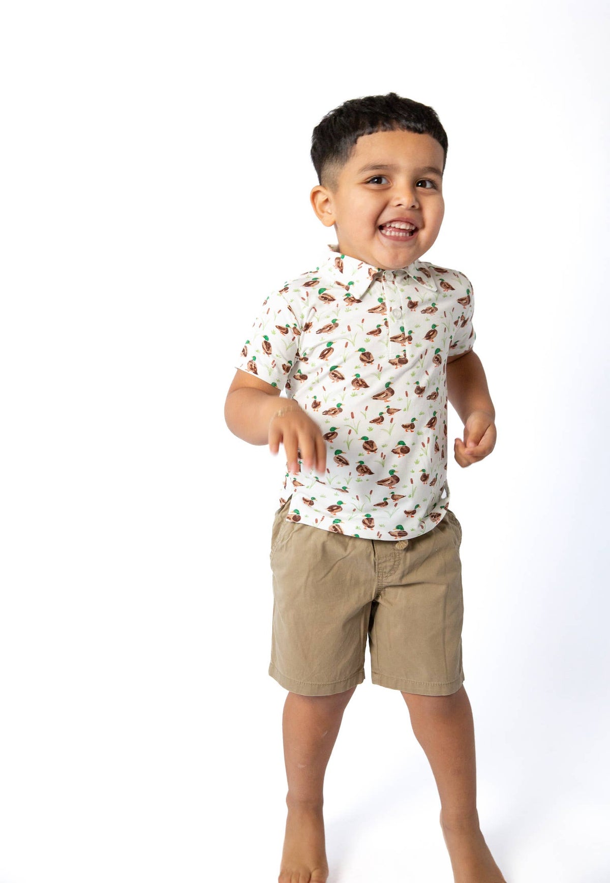 Mallard Drake Ducks- SS Polo Shirt