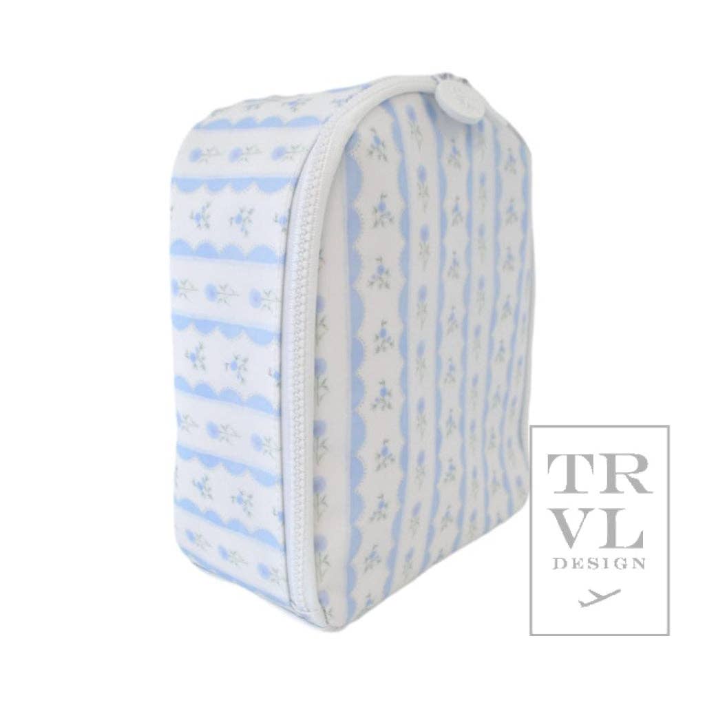 Bring It Lunch Bag - Ribbon Floral Blue