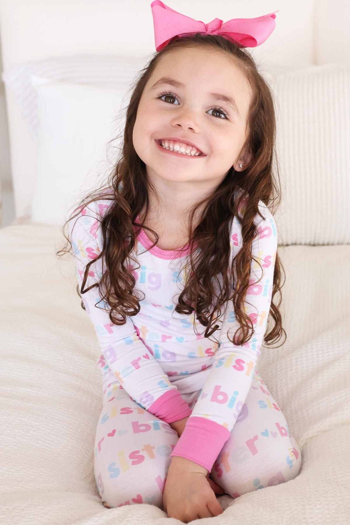 Big Sister Two Piece Pajama Set