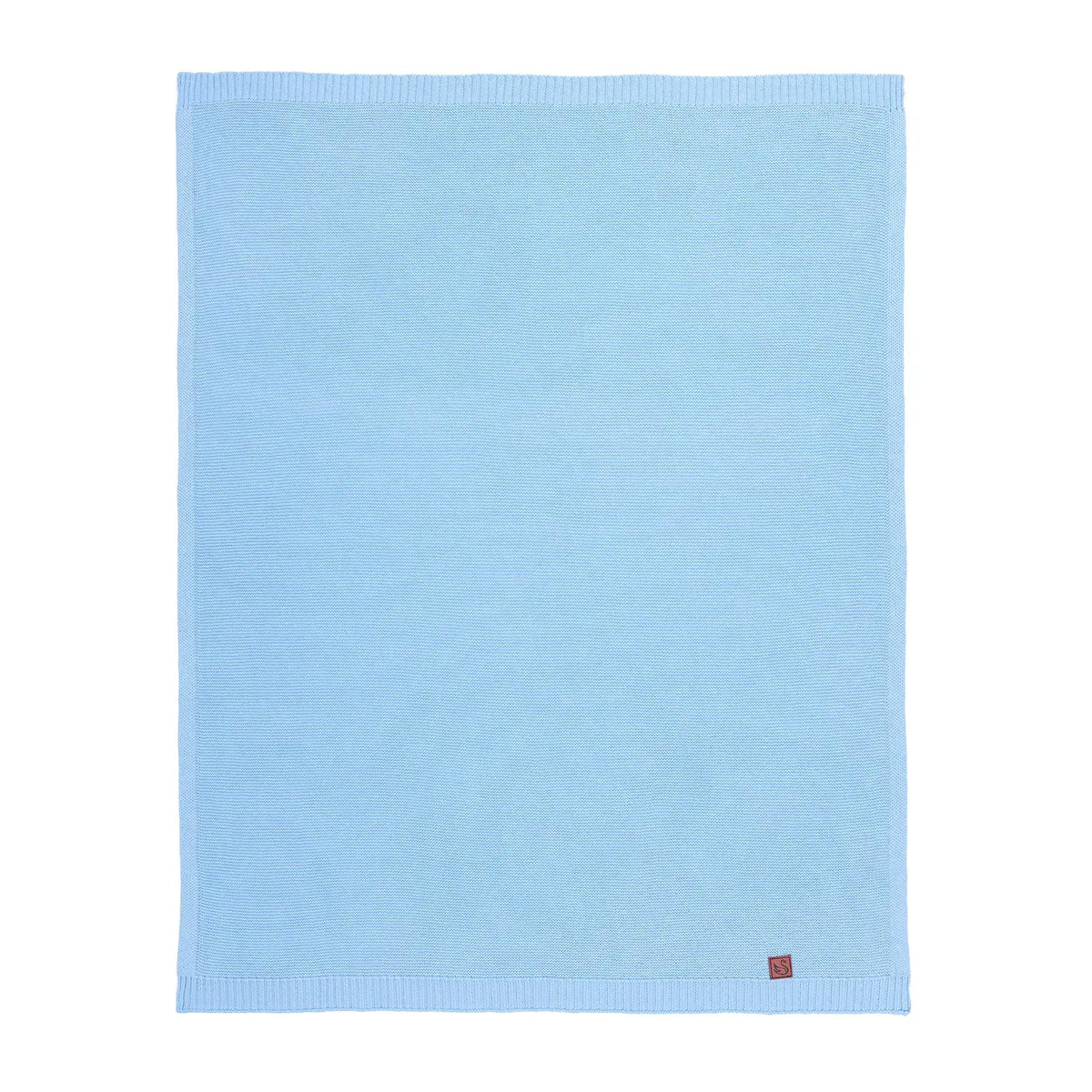 Classic Knit Baby Blanket - 100% Cotton Shima Seiki Knitting