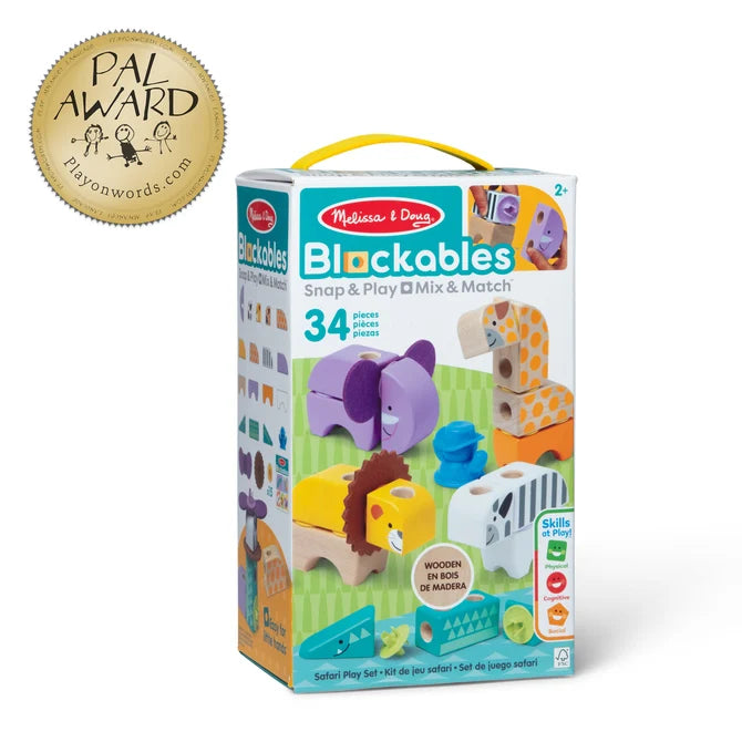Blockables Safari Play Set