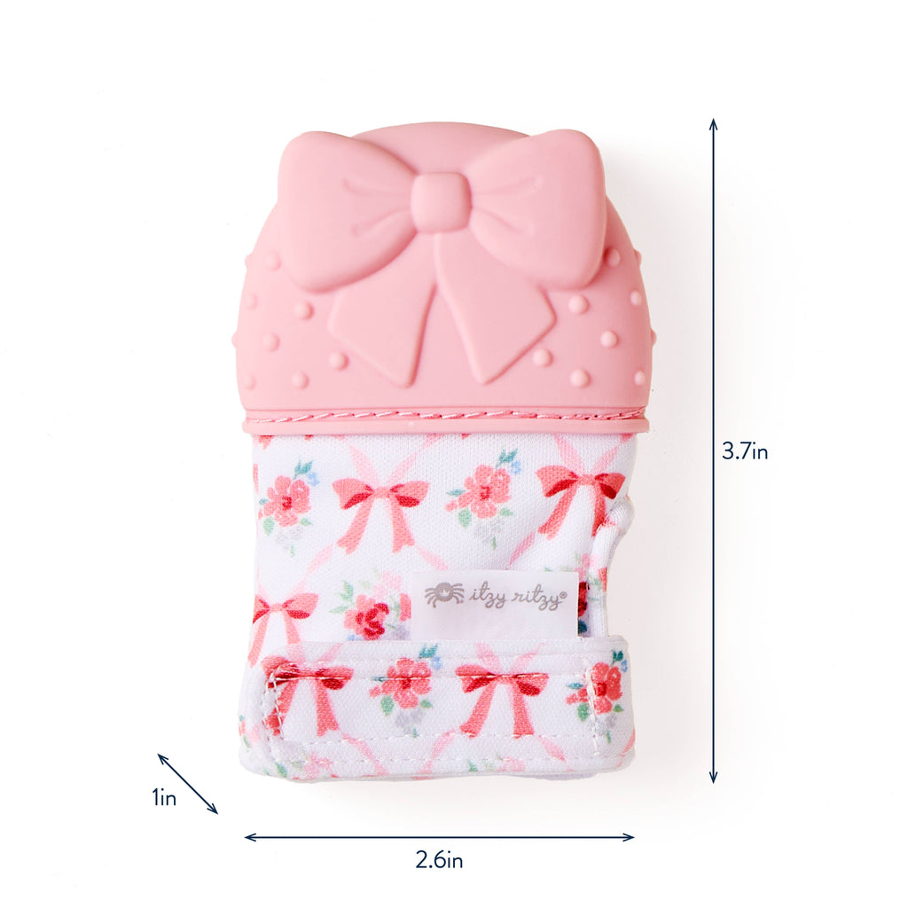 *NEW OPTIONS* Itzy Mitt™ Silicone Teething Mitts: Leopard