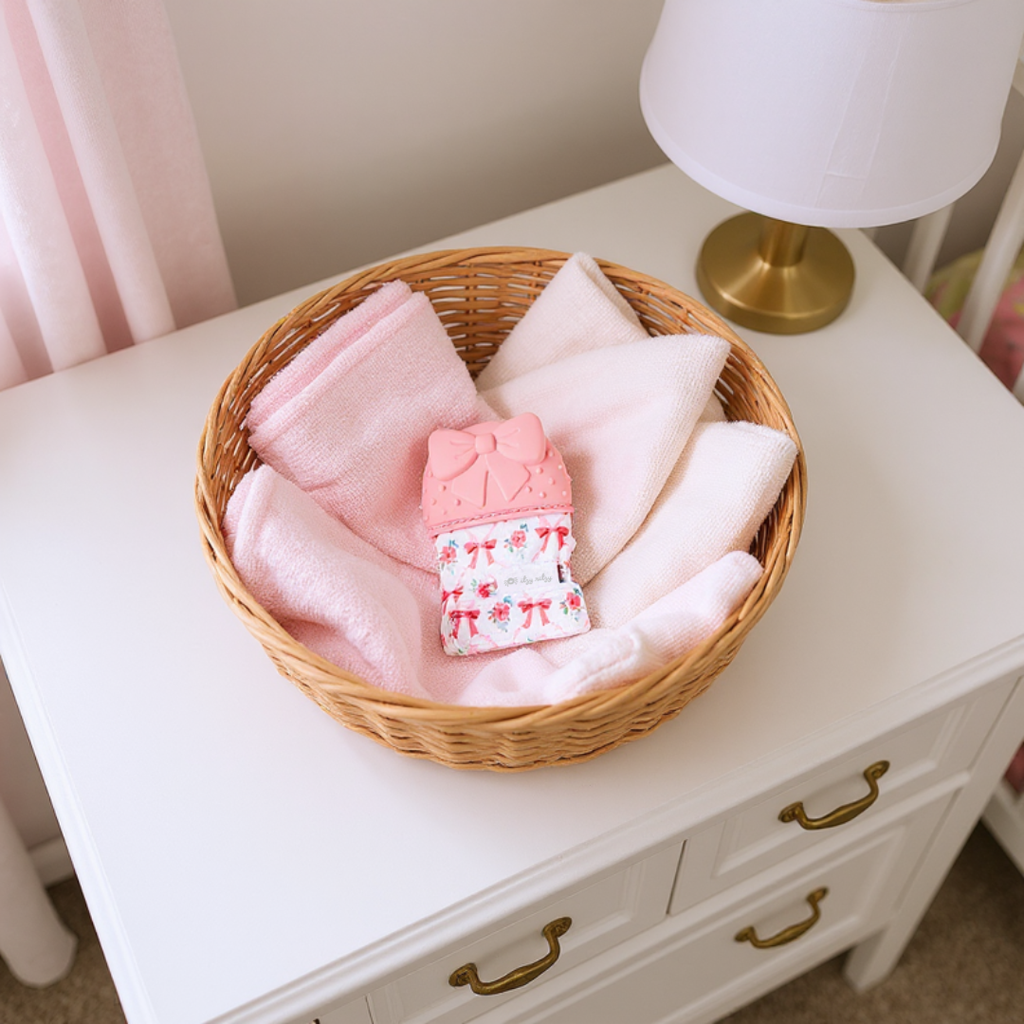 *NEW OPTIONS* Itzy Mitt™ Silicone Teething Mitts: Cactus