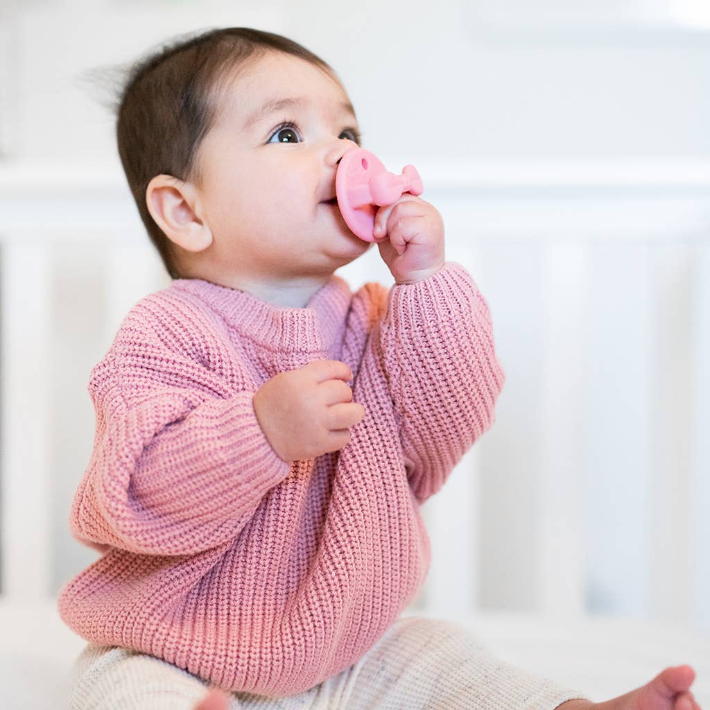 Sweetie Soother™ Orthodontic Pacifier Sets: Pink / 0-6 Months