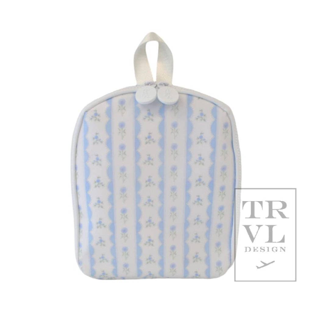 Bring It Lunch Bag - Ribbon Floral Blue