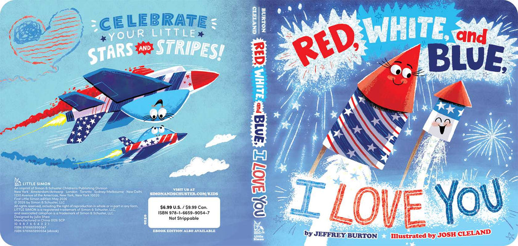 Red, White, and Blue, I Love You by Jeffrey Burton
