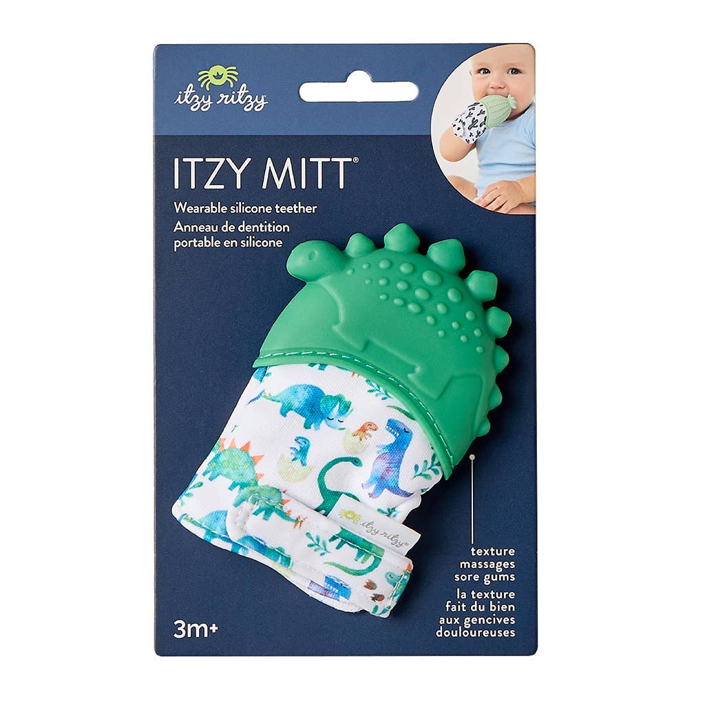*NEW OPTIONS* Itzy Mitt™ Silicone Teething Mitts: Fox