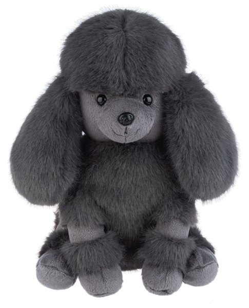 Black Pom-Pom Poodle