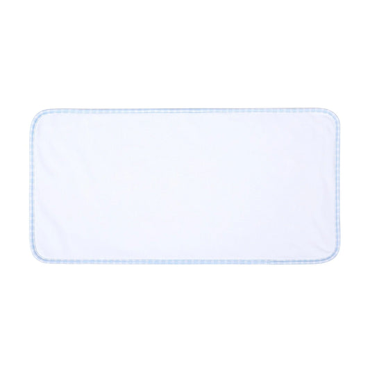 New Beginnings Blue Burp Cloth