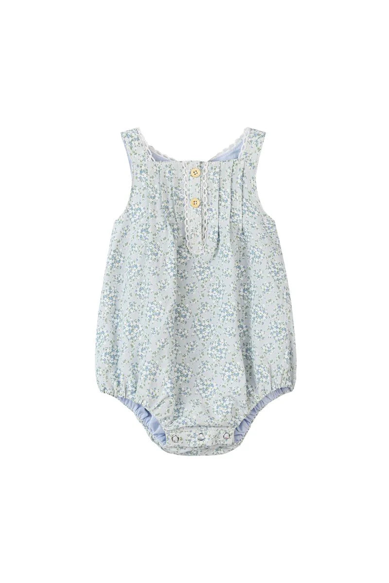 Blue Floral Evie Bubble