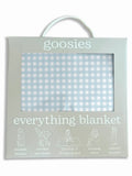 Cottage Blue Gingham Blanket