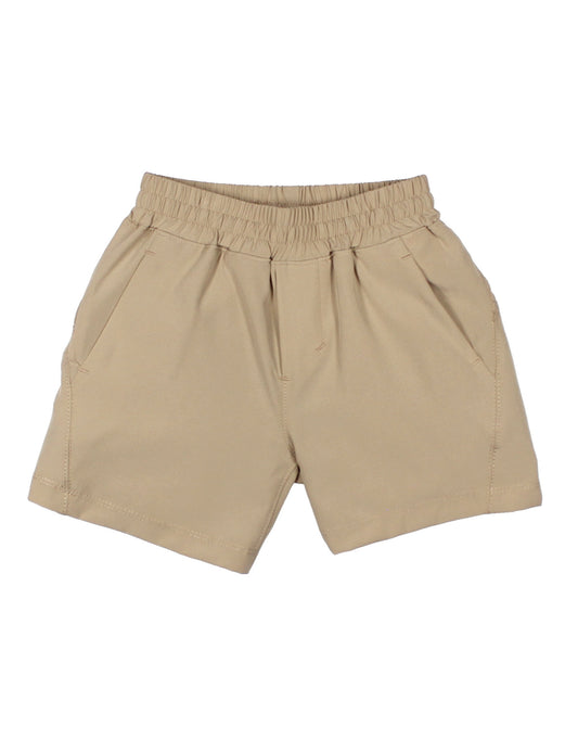 Boys Court Short Khaki