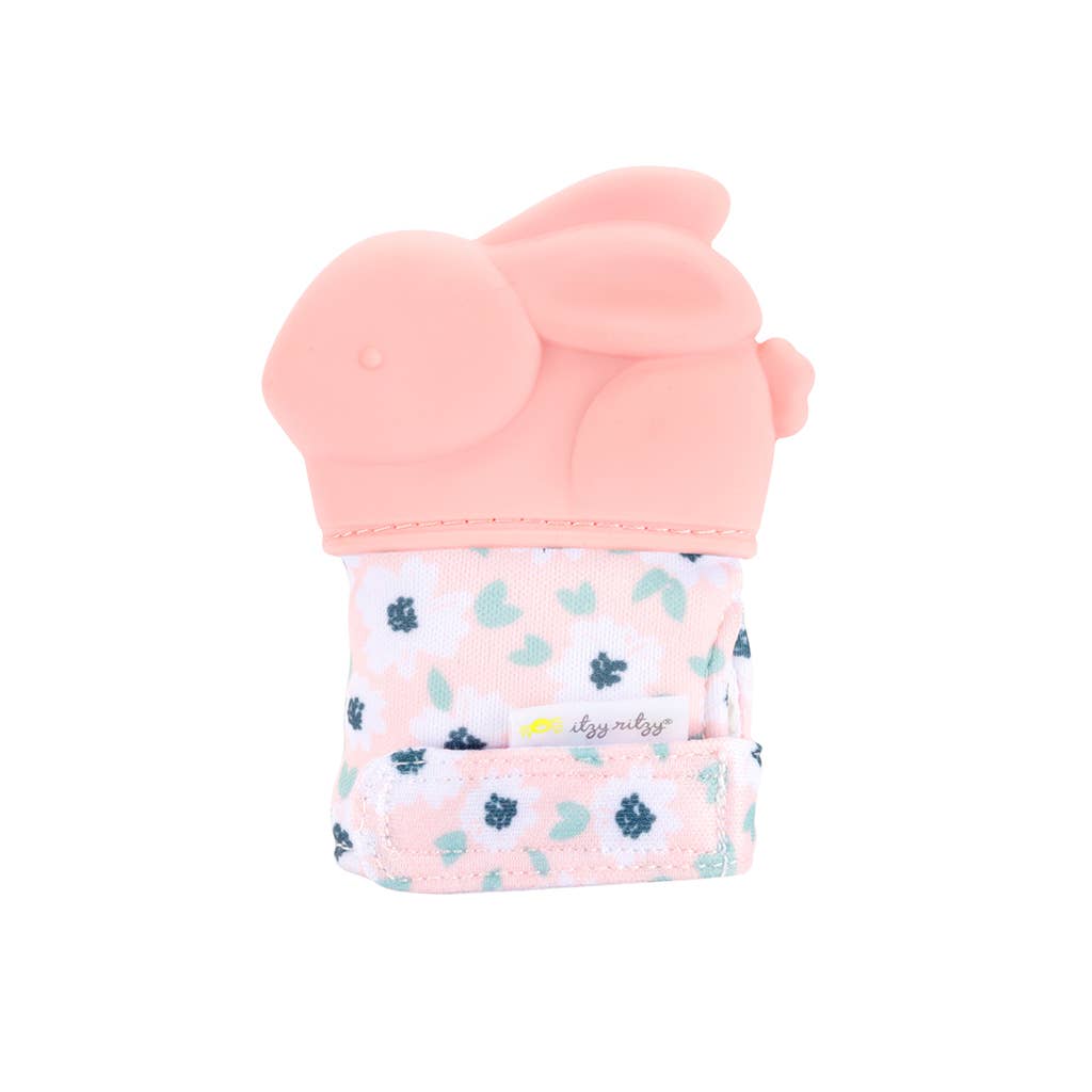 *NEW OPTIONS* Itzy Mitt™ Silicone Teething Mitts: Leopard