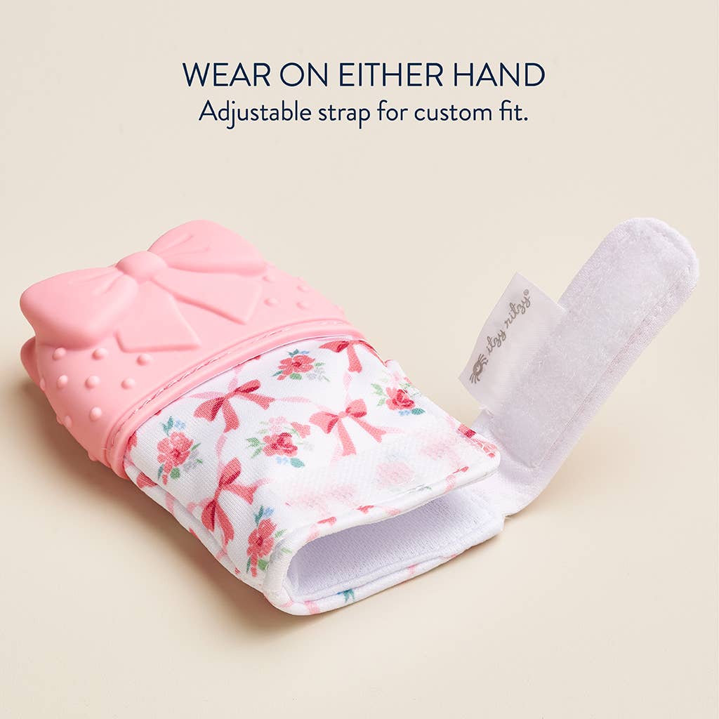 *NEW OPTIONS* Itzy Mitt™ Silicone Teething Mitts: Leopard