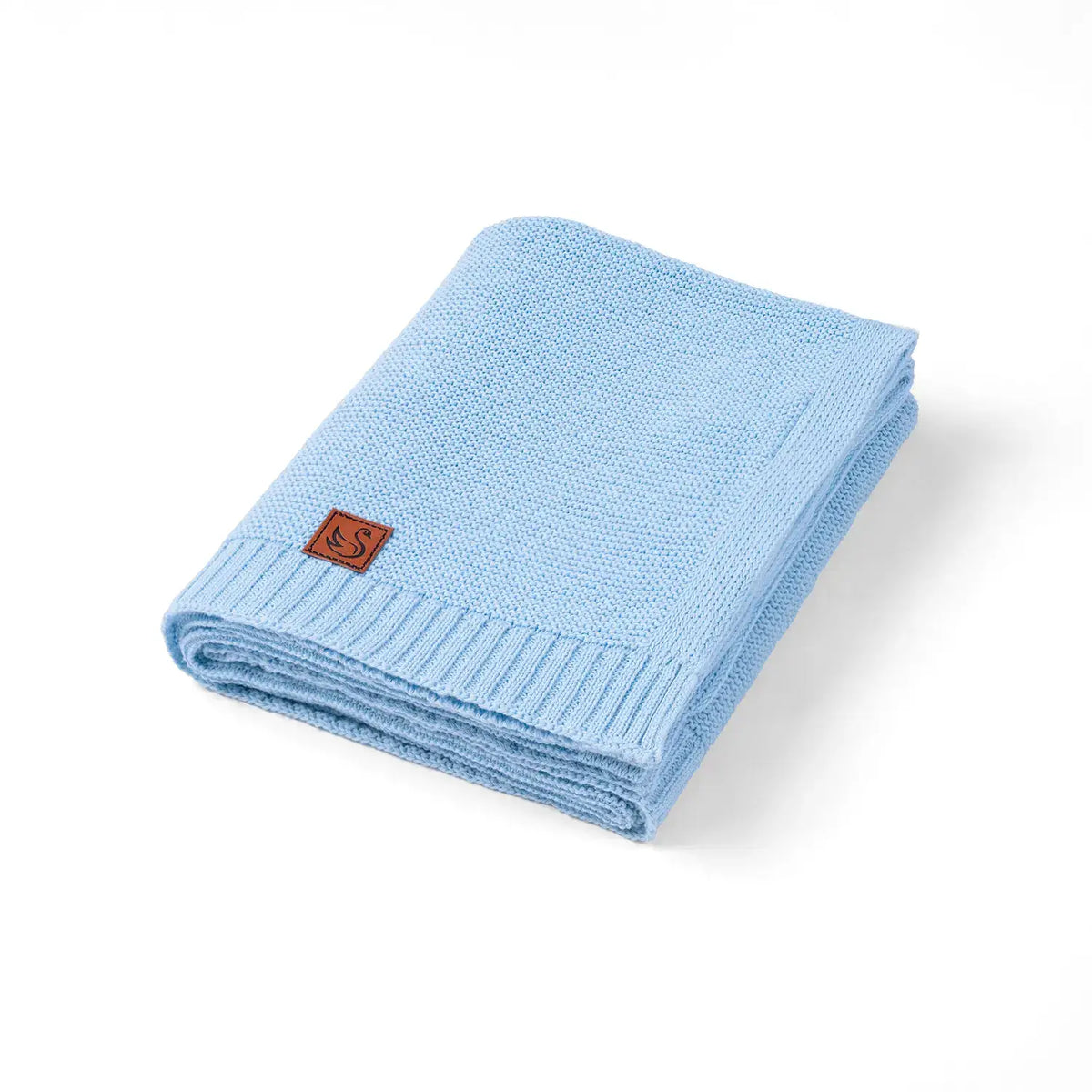 Classic Knit Baby Blanket - 100% Cotton Shima Seiki Knitting