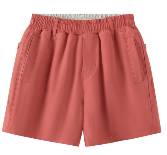 Relaxed Red Freeballers Sport Shorts