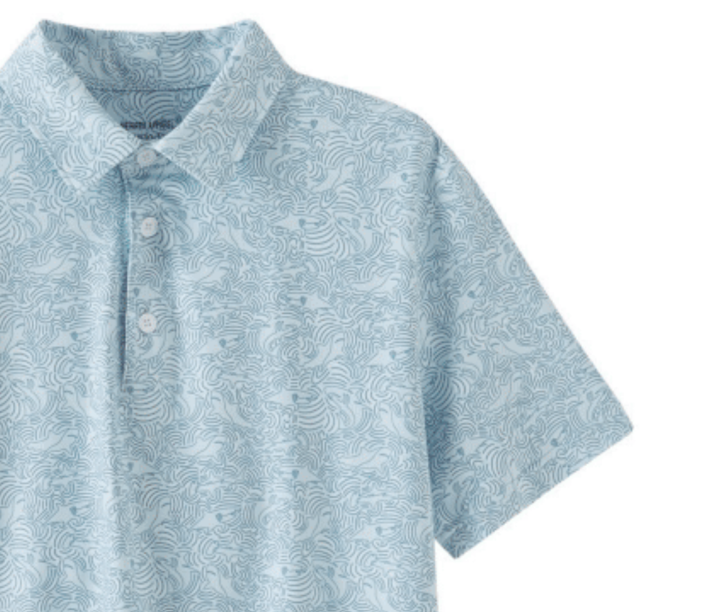 Fins Up (Shark) Polo