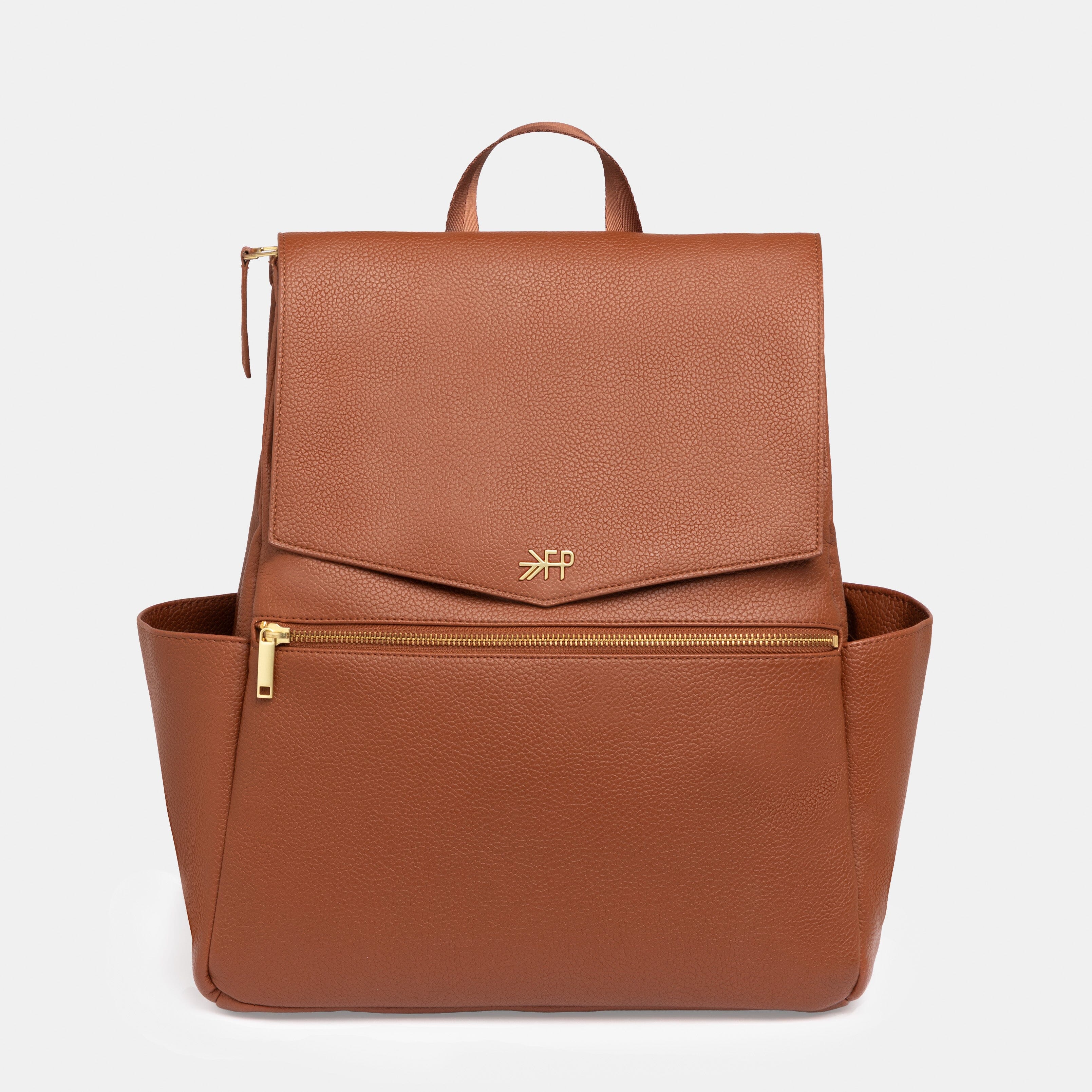 Cognac Classic Diaper Bag II