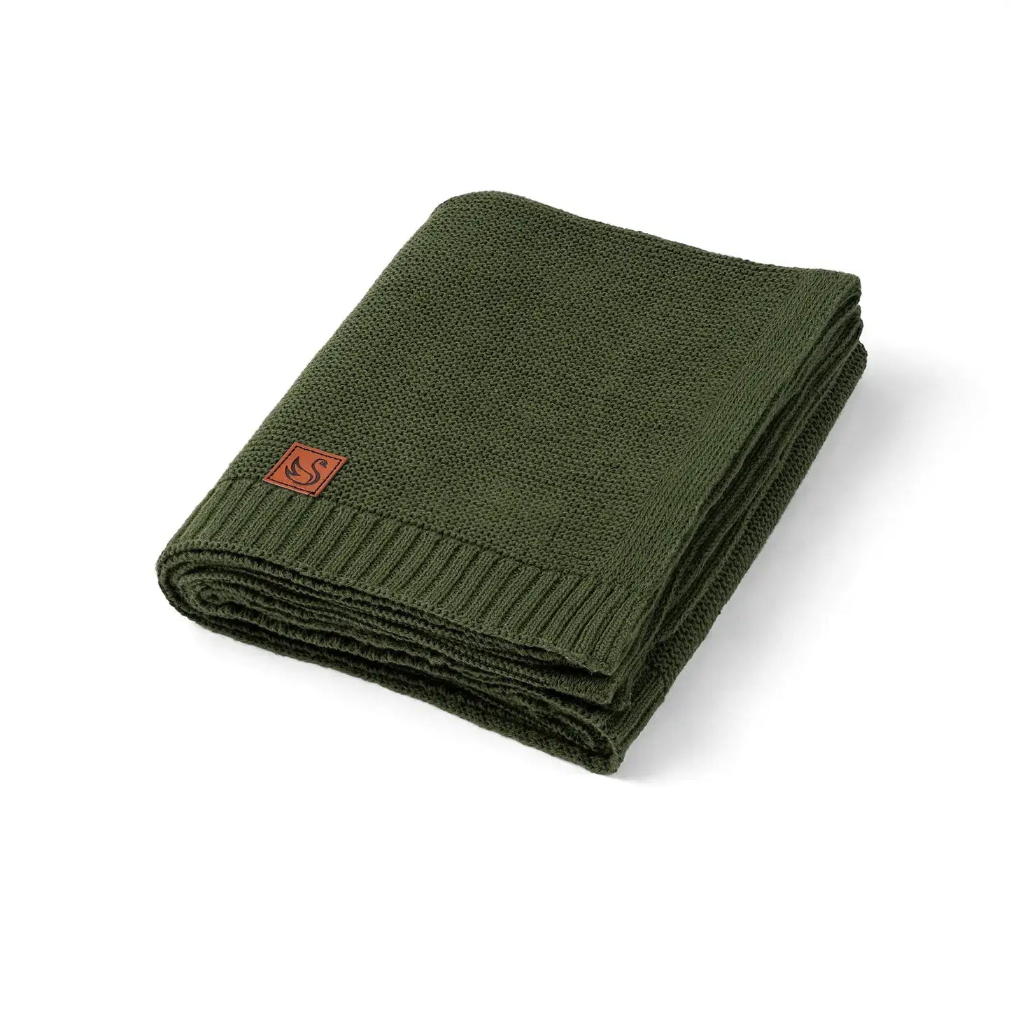 Classic Knit Baby Blanket - 100% Cotton Shima Seiki Knitting