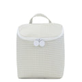 TAKE AWAY INSULATED LUNCH BAG - GINGHAM PEARL GREY