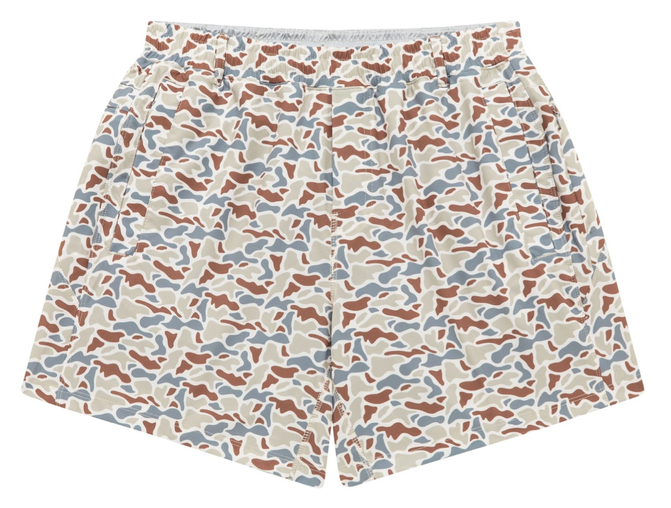 Kids Woodland Camo Freeballers - Sport Shorts