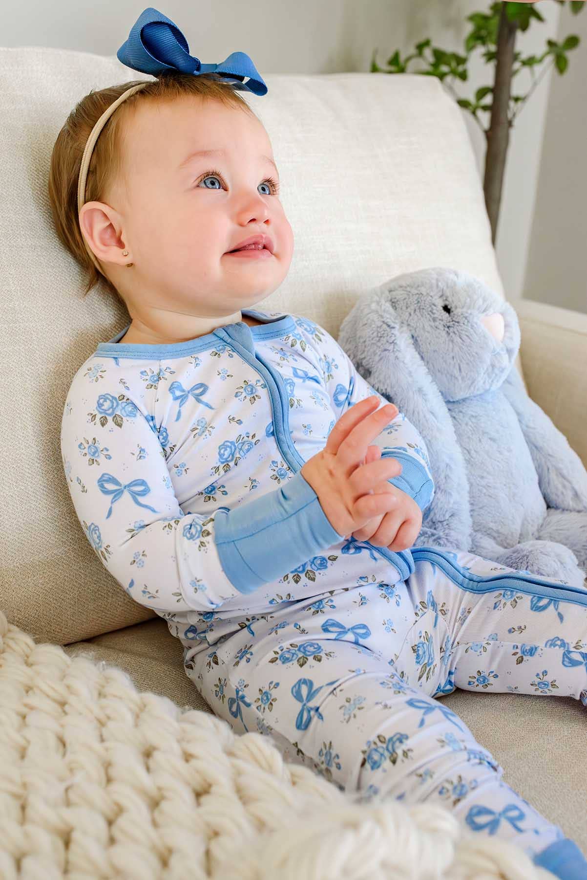 Convertible Bamboo Zip Romper | Tied In Blooms