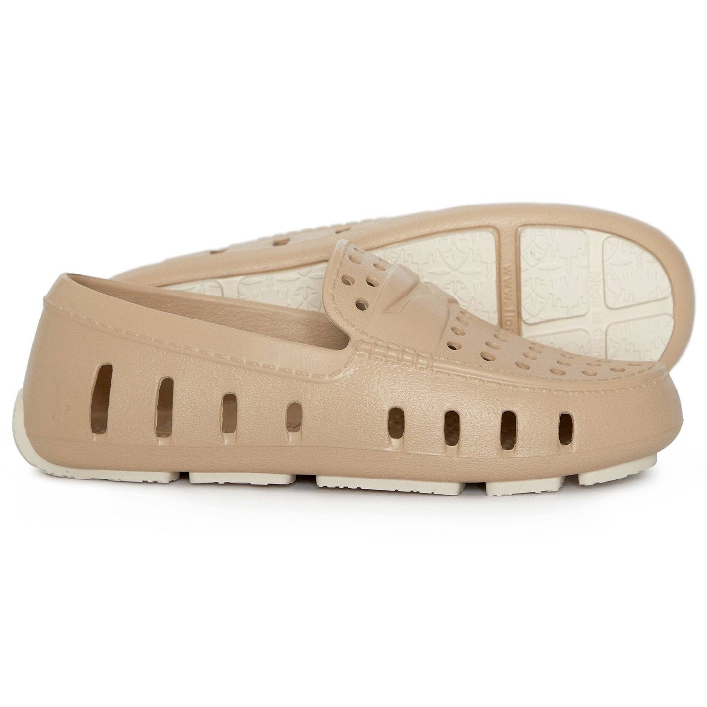 FLOAFERS- PRODIGY DRIVER WARM SAND/COCONUT - KIDS