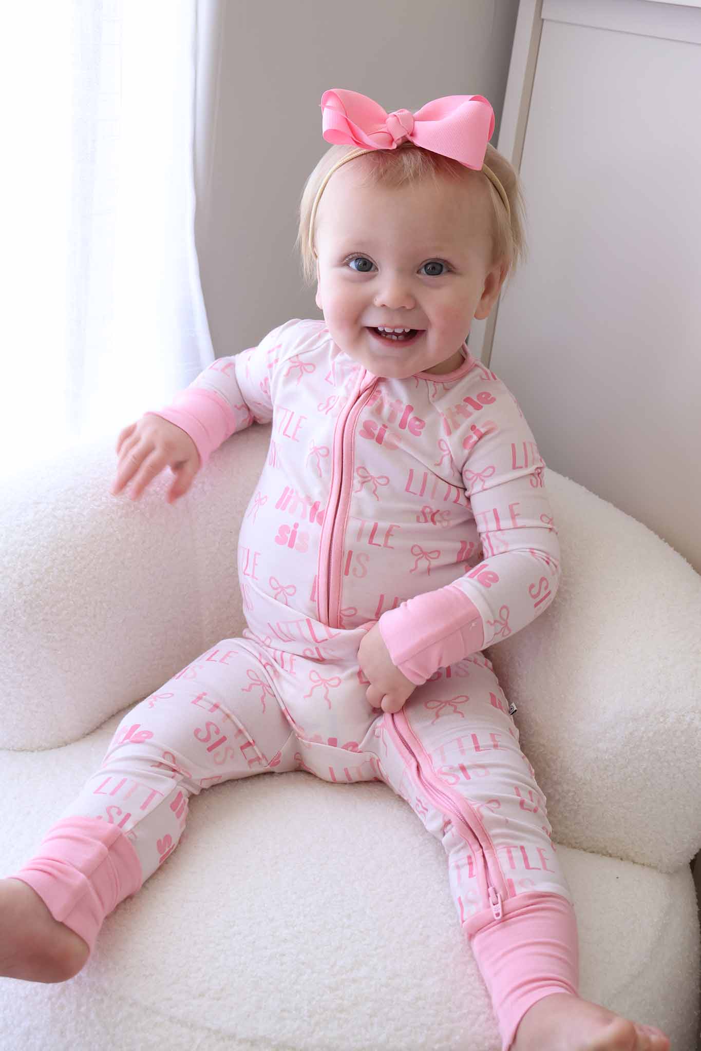 Convertible Zip Romper | Little Sis