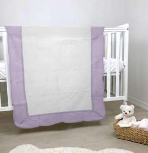 Heirloom Quilt - Baby Quilt Blanket Monogram