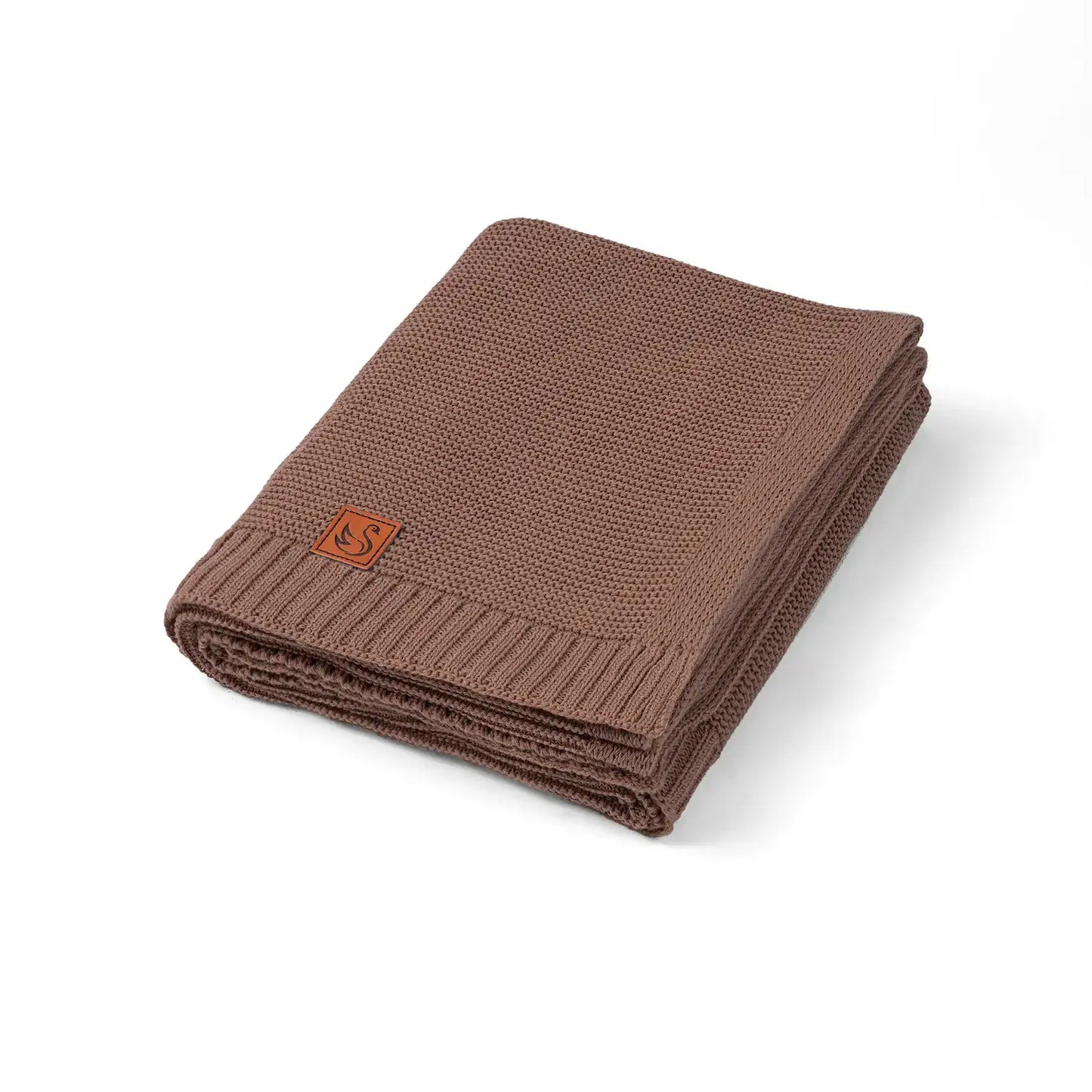 Classic Knit Baby Blanket - 100% Cotton Shima Seiki Knitting