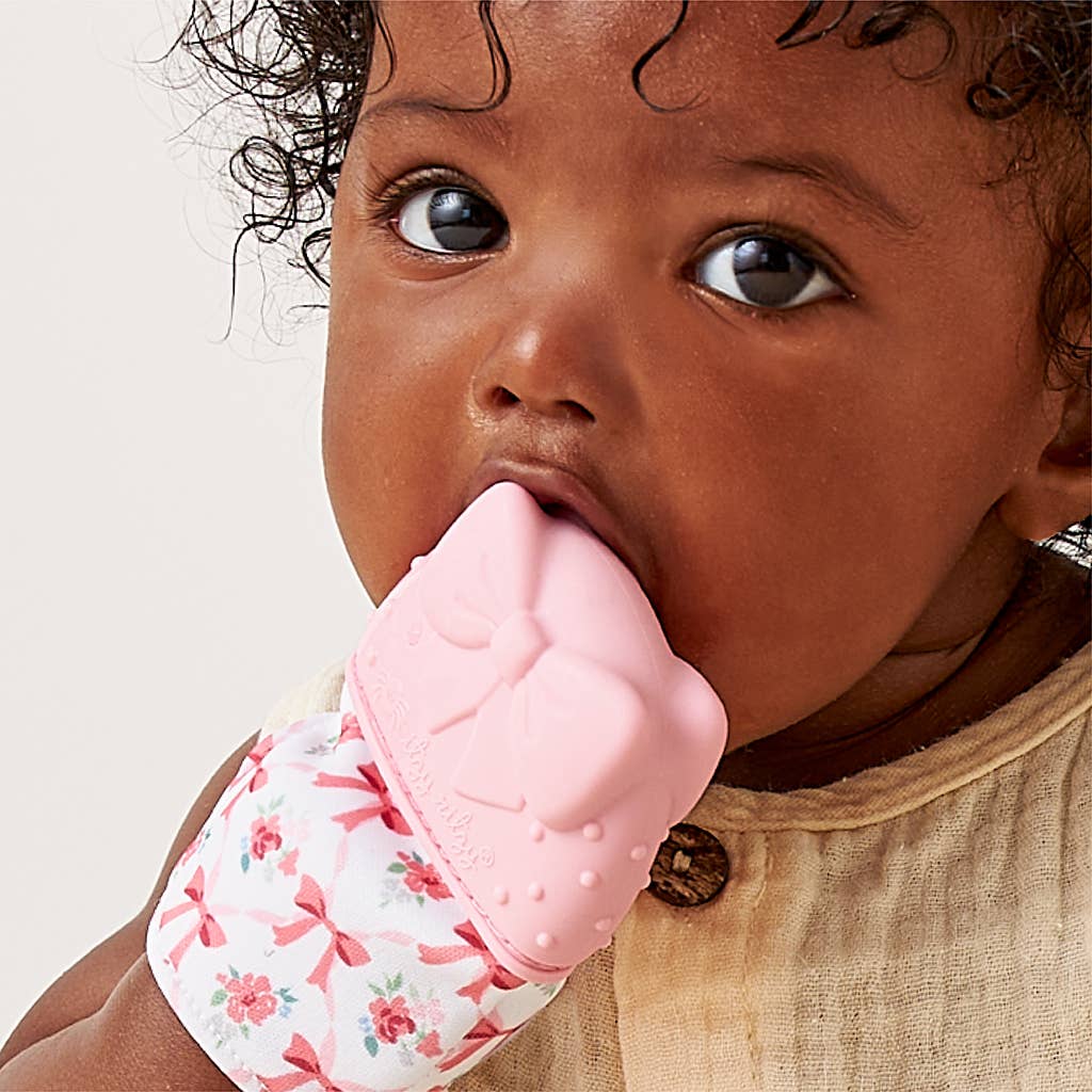 *NEW OPTIONS* Itzy Mitt™ Silicone Teething Mitts: Cactus