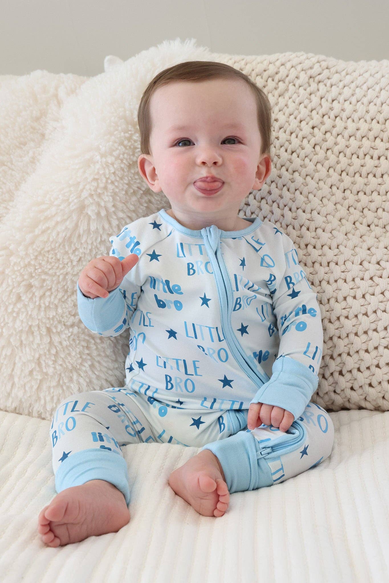 Convertible Zip Romper | Little Bro
