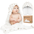 KeaBabies Luxe Baby Hooded Towel