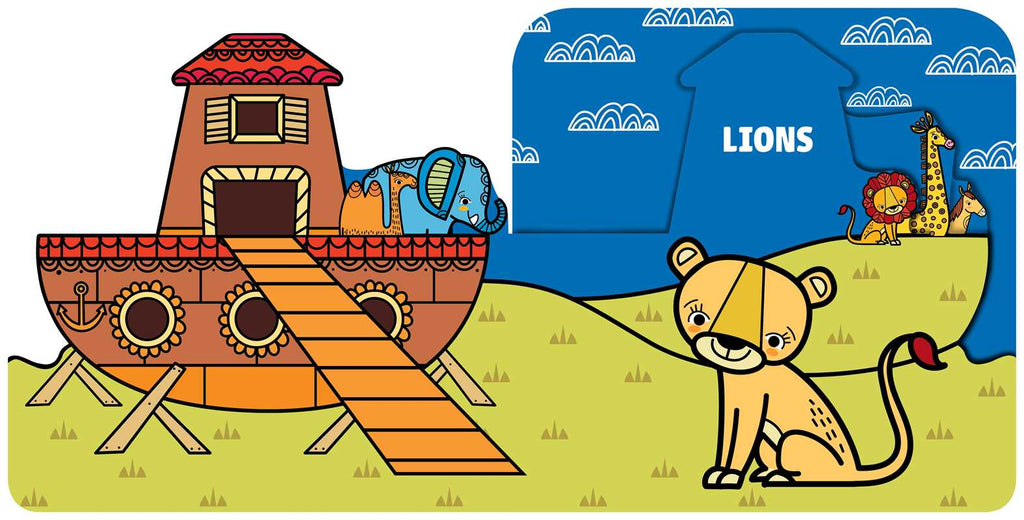 Baby's First Noah's Ark (A Boat-Shaped Novelty Board Book for Toddlers) by Little Bee Books