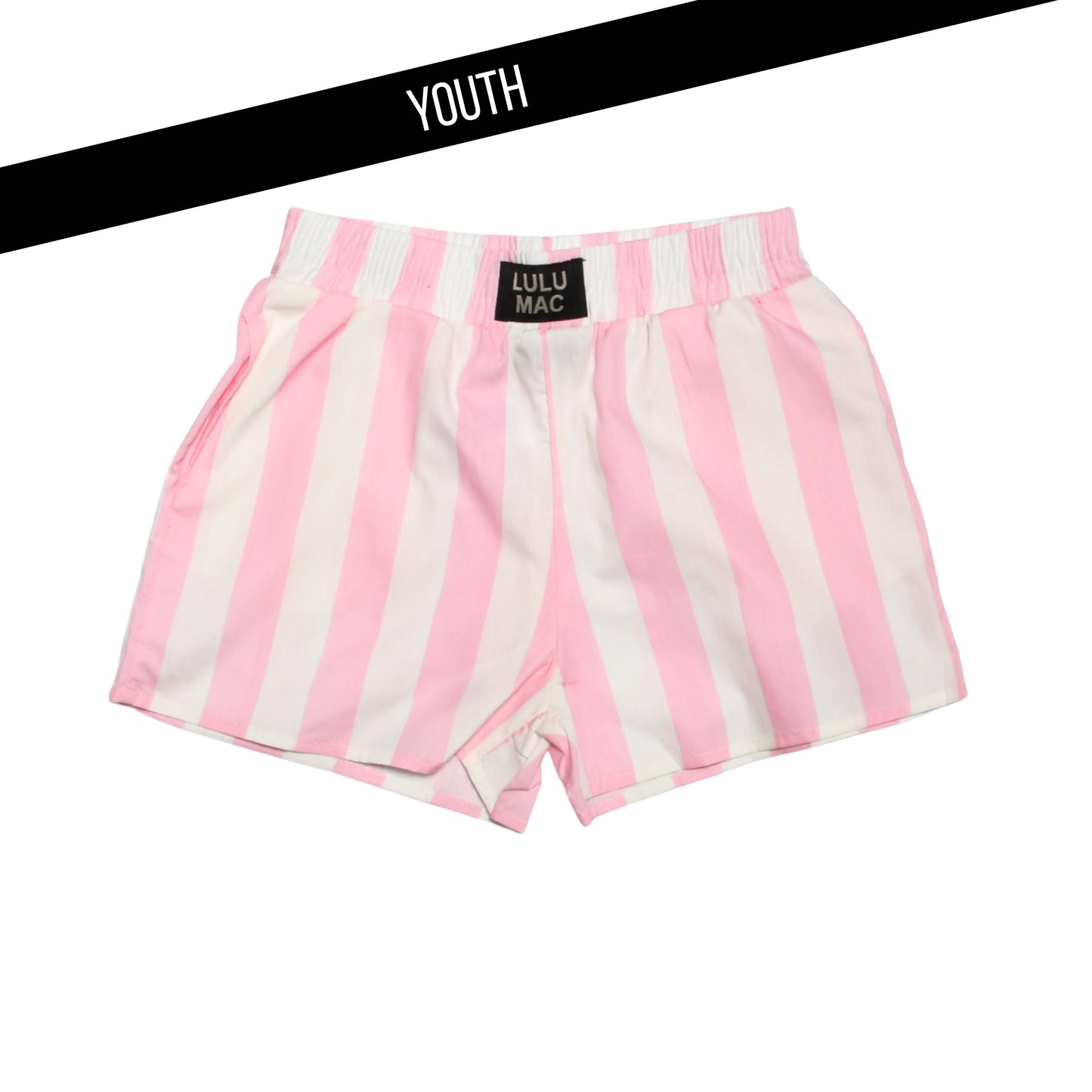 LIGHT PINK DARBY KIDS SHORTS
